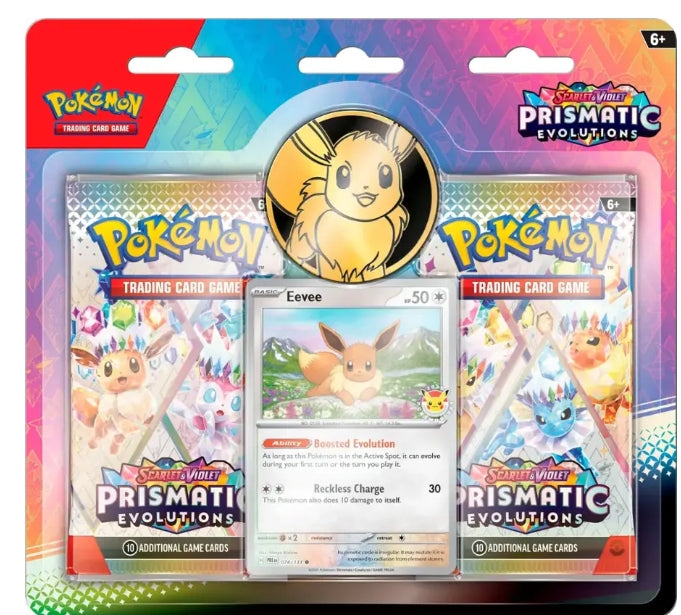 Pokémon - Trading Card Game: Scarlet & Violet - Prismatic Evolutions 2-Pack Blister