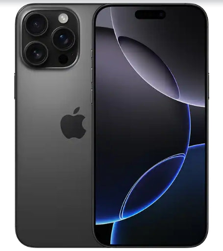 Apple iPhone 16 Pro Max 256GB Black Titanium Carrier Locked: Cricket