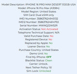 Apple iPhone 16 Pro Max 512GB Desert Titanium Carrier: Unlocked