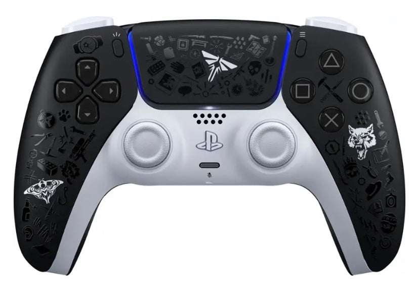 Sony - DualSense® wireless controller – The Last of Us™ Limited Edition - White / Black