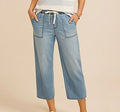 m jeans by maurices Soft High Rise Straight Cropped Jean Women's L