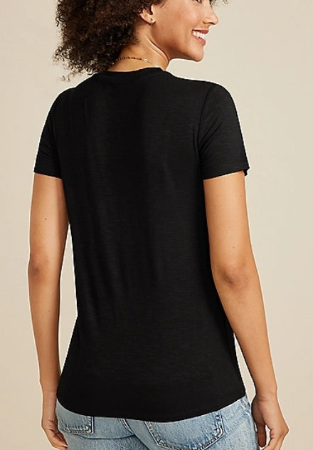 Maurices 24/7 Kennedy Crew Neck Tee Women's Small