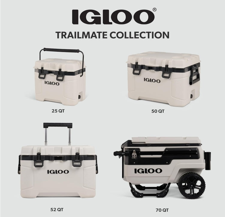 Igloo Trailmate 25 Qt Cooler, Bone