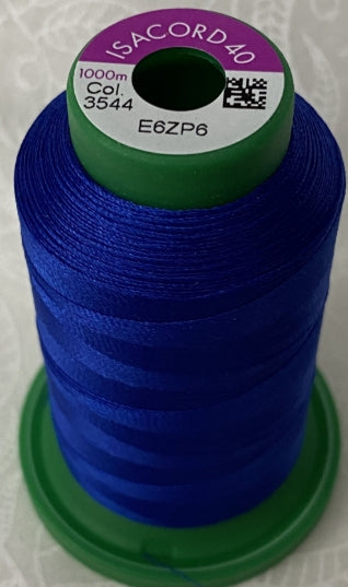 Isacord Polyester Thread, Sapphire 10 Pack