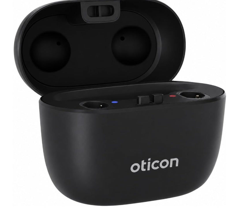 Smart Charger for Oticon Intent miniRITE Hearing Aids [Charger Only]