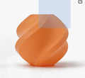 Bambu Lab PLA Filament Matte 3D Printer Filament 1.75mm PLA 1kg High Tenacity - Matte Mandarin Orange (11300)