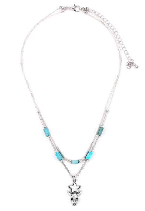 Cowgirl Confetti Empty Island Necklace
