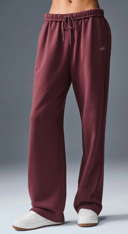 Alo Accolade Straight Leg Women Sweatpants M