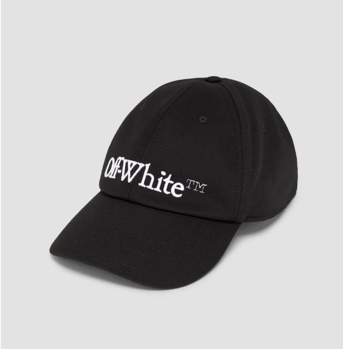 Off-White Drill Bookish Logo Baseball Cap
