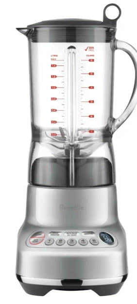 Breville - 5-Speed Blender - Silver