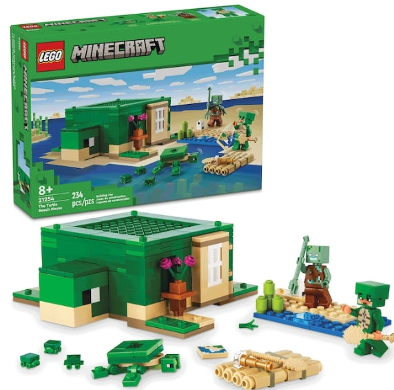 LEGO Minecraft The Turtle Beach House 21254