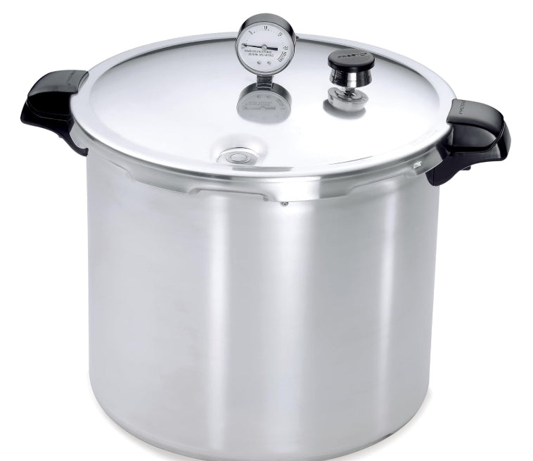 * Presto 01784 23-Quart Induction Compatible Pressure Canner, Silver, Aluminum