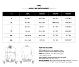MLB Philadelphia Phillies Script Tail Men's Satin Jacket - Eggshell/Red - Size Large