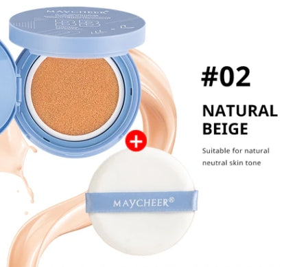 MAYCHEER® Air Cushion BB Cream Foundation with SPF 50