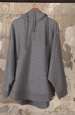 Premium Streetwear - Capetown Poncho Grey