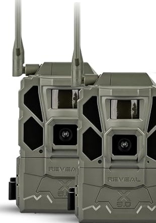 Tactacam REVEAL X Gen 3.0 Cellular Trail Camera - Multi Carrier, HD Photos & Videos, Pre-Installed Antenna, Built-in GPS, Best Battery Life, Low-Glow IR Flash, Fast Trigger Speed