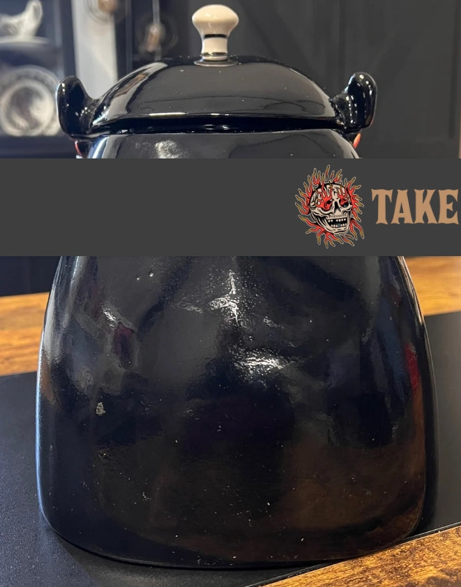 Take to the Grave- Panther Cookie Jar