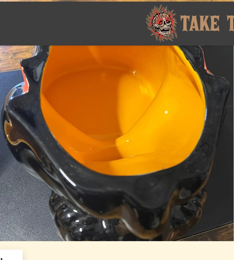Take to the Grave- Panther Cookie Jar