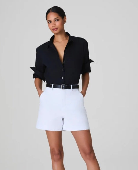 SPANXsupersmooth™ Stretch Twill Short - 1X White