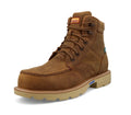 Twisted X Work Men's 6" Work Boot (Nano Toe) - Golden Tan Size 9.5