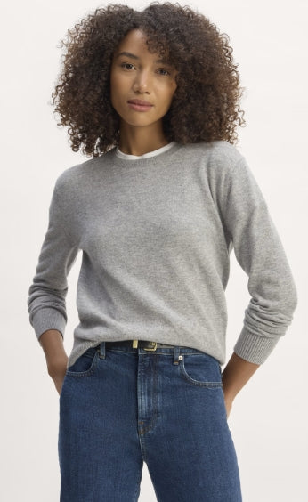 Everlane The Classic Crew in Cashmere Size S