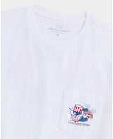 Vineyard Vines Uncle Sam Whale Short-Sleeve Pocket Tee XL