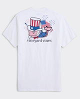 Vineyard Vines Uncle Sam Whale Short-Sleeve Pocket Tee XL