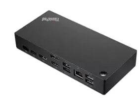 Lenovo - ThinkPad Universal USB-C Dock - Black
