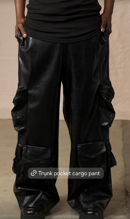 Premium Streetwear - Glare Cargo Pant Black