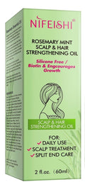 NIFEISHI Rosemary Oil for Hair Growth & Strengthening - 2 fl. oz.