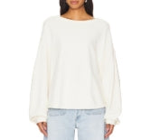 Free People - Total Eclipse Tee (Ivory) L