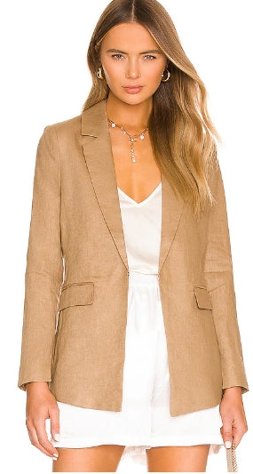Blake Linen Blazer Central Park West Size XS