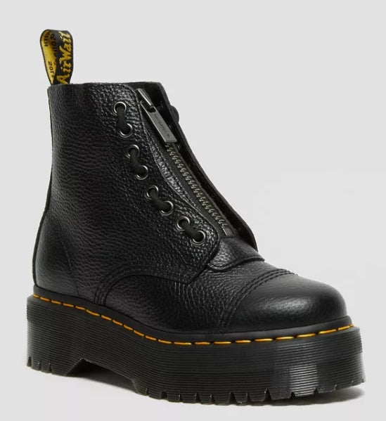 Dr.Martens Sinclair Milled Nappa Leather Platform Boots 11W
