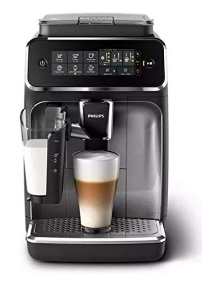 PHILIPS 3200 Series Fully Automatic Espresso Machine w/ LatteGo, Silver