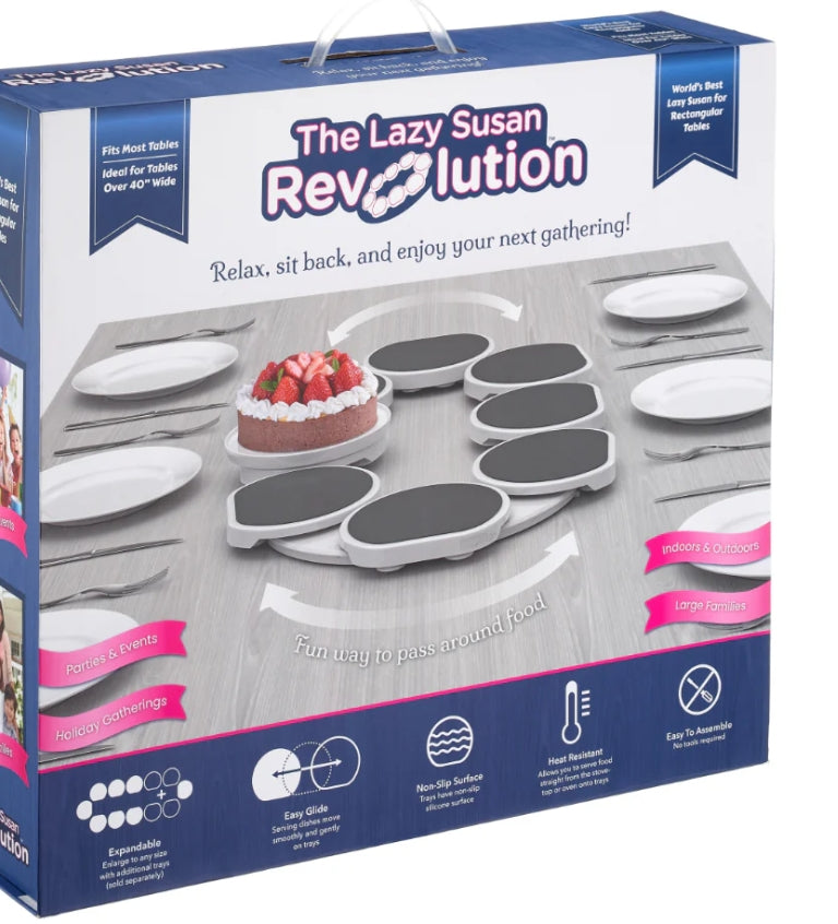 Lazy Susan Revolution Full Set - Dark Gray