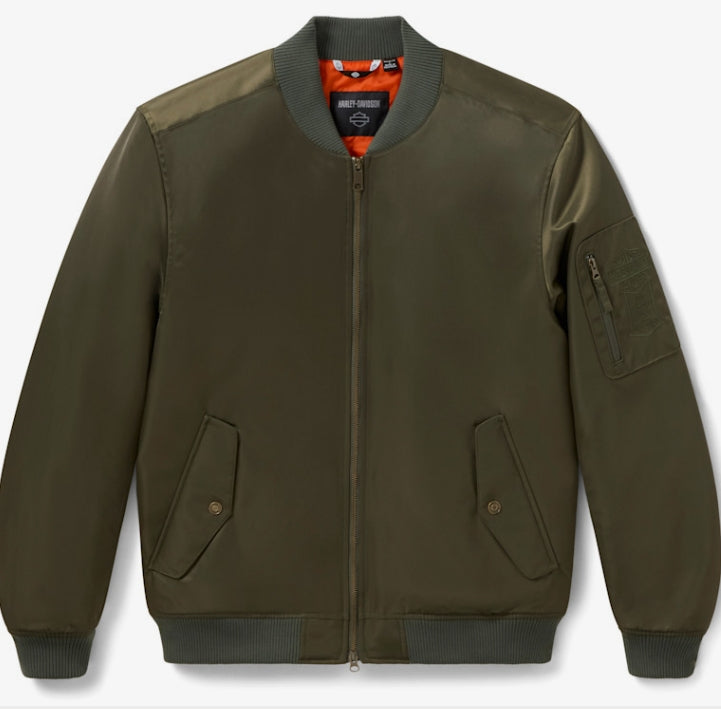 Men's MA-1 Bomber Riding Jacket Size Large