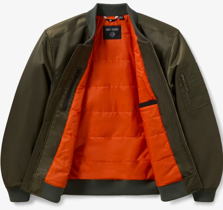 Men's MA-1 Bomber Riding Jacket Size Large