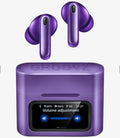 Active Noise Cancelling Earbuds with Touchscreen Case by Grooves - Purple
