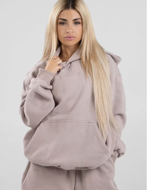 Comfrt Signature Hoodie - Bark - Large