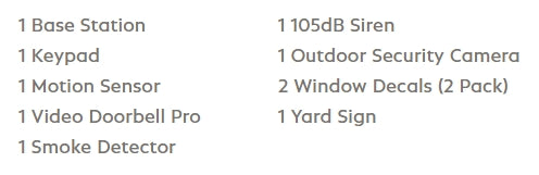 SimpliSafe Custom Home Security System