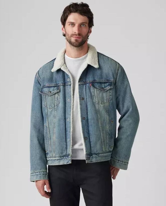 LEVIS Type III Sherpa Trucker Jacket Men's L