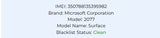 Microsoft 13" Multi-Touch Surface Pro 10 for Business (Platinum, Wi-Fi + 5G)