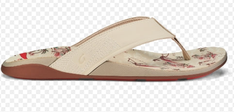 OluKai Tuahine Men's Waterproof Leather Sandals 9