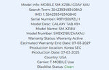 Samsung Galaxy Tab A9+ 5G Graphite 64GB Carrier Locked: T-Mobile