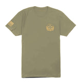 Staccato Cactus Badge Tee 3.0 - Military Green - Size: XL