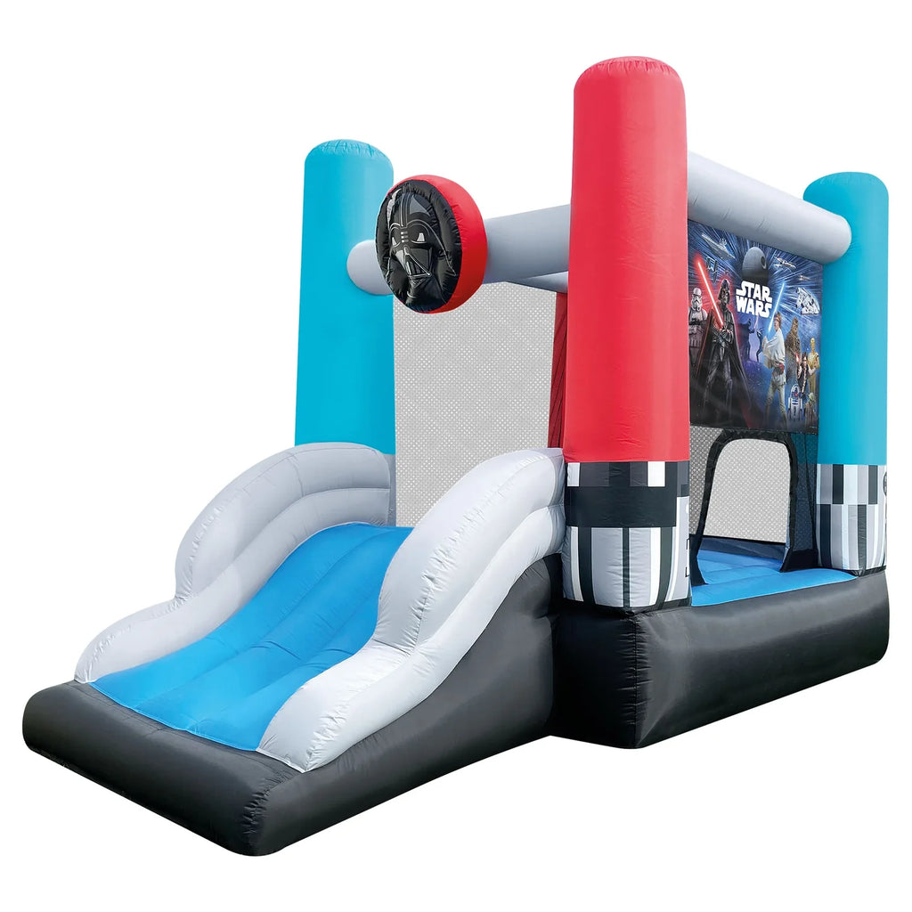 FUNORMOUS Star Wars Bounce House and Slide Inflatable