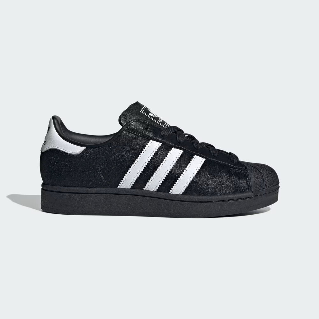 adidas Women's Superstar II in Core Black/Cloud White/Core Black - 6.5