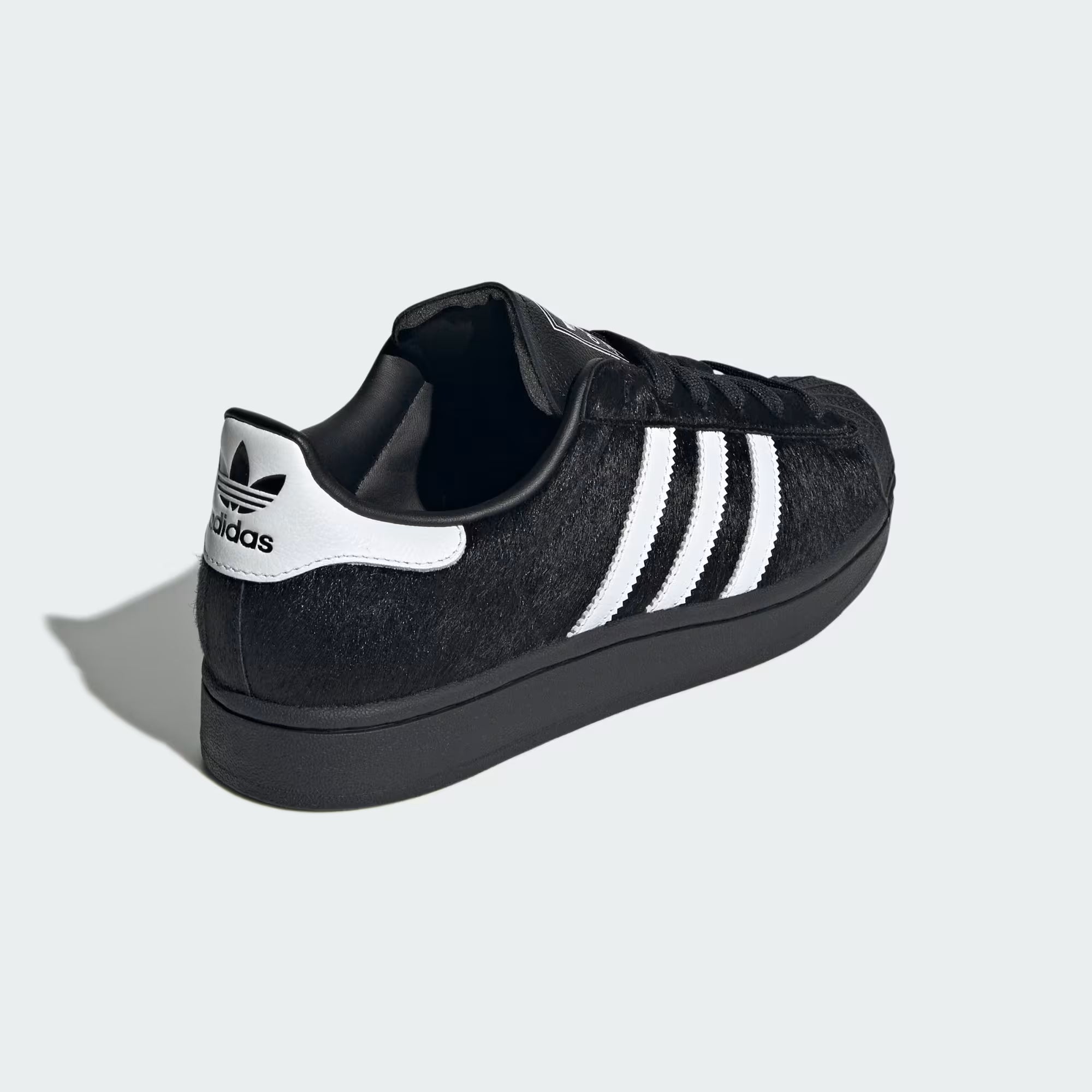 adidas Women's Superstar II in Core Black/Cloud White/Core Black - 6.5