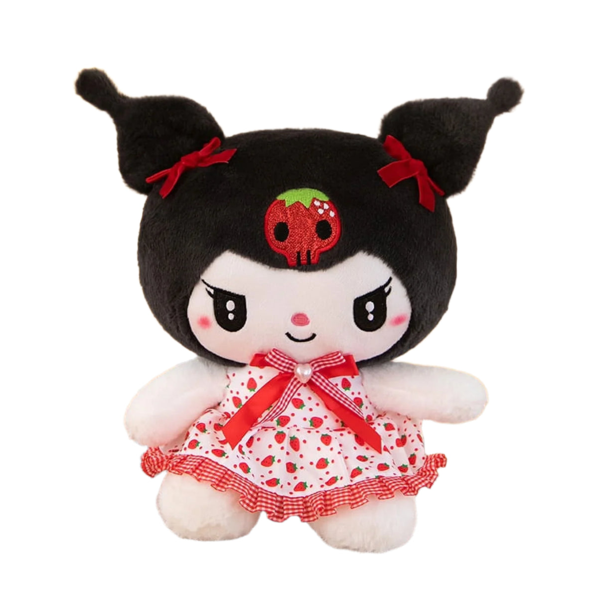 Sweet Style Strawberry Skirt Kuromi Melody Cinnamoroll KT Plush Large