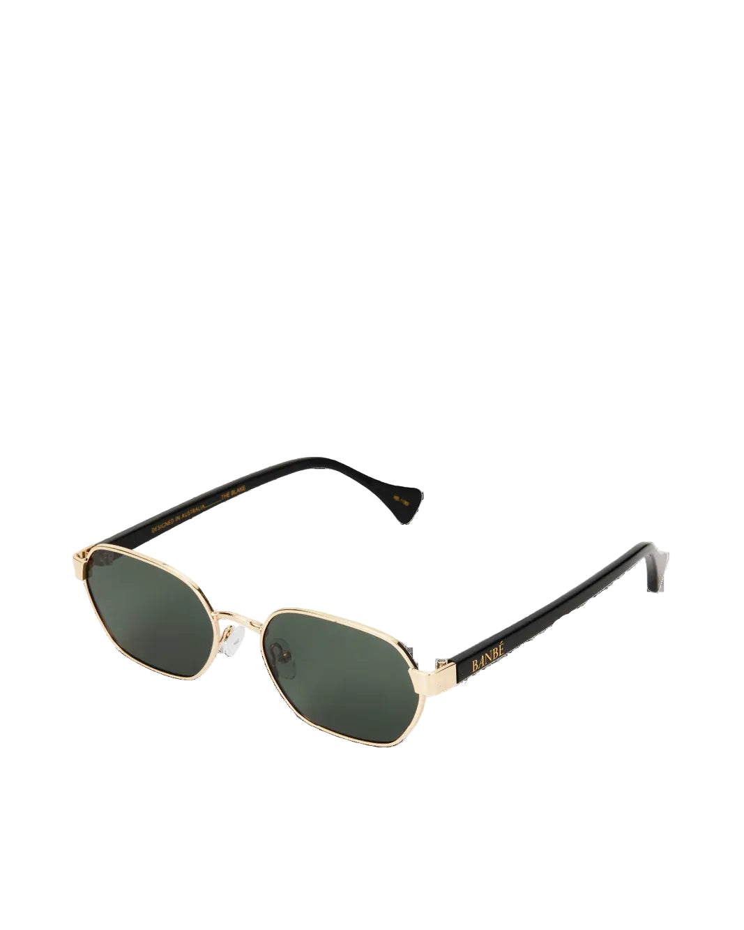 Banbe The Blake-Gold-Dark Olive Sunglasses